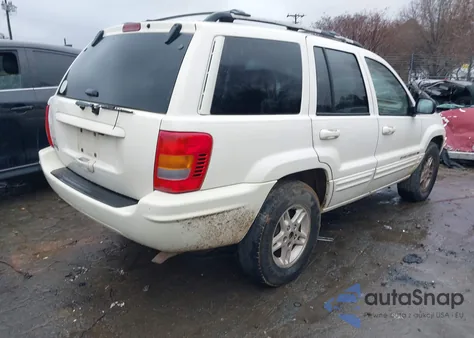 2000 Jeep Grand Cherokee Limited из США, поврежденный, VIN 1J4G258S6YC141395